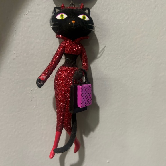 2 Hallmark sassy Cat ornament - Picture 5 of 9